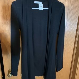 Black cardigan